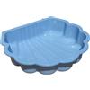TikTakToo sabbia e conchiglia d'acqua I sabbiera senza copertura (1 pezzo) (stelle blu pastello)
