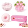 Henjunu 4PCS Squeeze Toy,Squishy Butter,Shapeable Ball,Stressball,SquishyGatto | Squeeze Toy,Squishy Butter,Shapeable Stress Ball,Stressball,Giocattoli da Spremere Zampe Gatto,SquishyAntistress,per Spremere