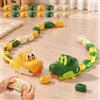GSenhui Serpente Telecomandato che Mangia, Gioco Serpente Magnetico | Con Luci e Suoni, Gioco Serpente Telecomandato, Ricaricabile, 2 Giocatori, Snake Game Eating, Gioco Competitivo per Famiglie
