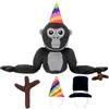 SHOWHEEL Meemion Gorilla Peluche, Tag Plush, 57 X 27cm, Toy per Gli Appassionati di Gioco, Monke Bambola Regalo per Bambini Natale