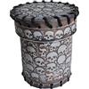 Q WORKSHOP Shop4top Macabre Cuoio Grigio Dadi Cup Roleplaying Q-Workshop Rpg DND Nuovo