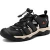 AX BOXING Sandali Uomo Estivi Traspirante Sandali Sportivi Strappo Scarpe Trekking Pelle all'aperto Spiaggia Taglia 41-45 EU