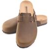 Bioline 1900D Sabot Casual Donna Pelle Suola Gomma