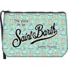 Saint Barth Mc2 Donna Pochette ALIN001 Gomma Verde Taglia Unica