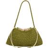 Solyinne Borse Hobo intrecciate da donna, borsa tote in camoscio intrecciato, borsa a spalla o sottobraccio, borsa tote vintage, pochette