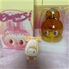 POPMART LABUBU Cheers Yellow Glass Cup The Monsters giocattolo esclusivo