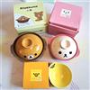 San-X Rilakkuma Set di pentole in terracotta 3 pezzi Korilakkuma Kiiroitori...