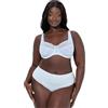 Ulla Popken Donna | Taglie forti, Plus Size, Reggiseno in pizzo floreale con ferretto 727062