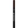 Rimmel London Penna Sopracciglia Brow Pro Micro, Penna Massima Precisione con Punta Sottile, a Lunga Durata, Riempie e Definisce le Sopracciglia, 004 Dark Brown