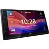 JVC KW-M595DBT - 17,3 cm WSVGA (1024 x 600px) Moniceiver con DAB+/FM, CarPlay, Android Auto, Apple & Android USB mirroring, Bluetooth, pannello touch capacitivo, DSP, 4 x 50 Watt, 3 x pre-out 2,5 V