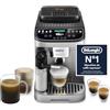 De'Longhi Magnifica Evo Next ECAM312.80.SB, Macchina Caffè Automatica con Monta Latte Automatico, Macchina Caffè Chicchi per Caffè e Cappuccino con Display Touch Intuitivo, 1450W, Nero/Argento