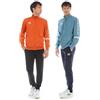 Umbro tuta uomo in cotone full zip art. 30086 (arancio/nero, L)