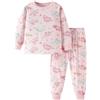 LitBud Ragazze Natale Pigiama Sleepwears Pigiami Biancheria da Notte Due Pezzi Maniche Lunghe Set di per Bambini Taglia 1-12 Anni