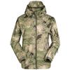 Uugood Giacca Impermeabile Uomini Militare Softshell Giacca Invernale Outdoor Felpa Con Cappuccio per Sci Caccia Airsoft, Verde, 5XL