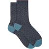 Gallo Calze corte donna verde fantasia pois