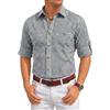 Runcati Camicia Tradizionale Oktoberfest a Quadri da Uomo | Camicia tradizionale Oktoberfest a quadri da uomo