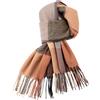Fjquamitix Sciarpe da donna in tartan di cachemire, sciarpe da donna invernali, lunghe, morbide, calde, nappe, scialli, stola, regali per le donne