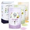 Nortembio Sali di Epsom Confezione Regalo Fragranze Vaniglia, Rose, Limone 3 x 180 g | Magnesio Naturale con Vitamine C ed E | Bagni Rilassanti, Spa, Idratazione + E-Book 0