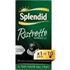 Splendid - Capsule Caffè Espresso Ristretto - Compatibili con Macchine Nespresso®* original - 10 Capsule in Alluminio - Intensità 12