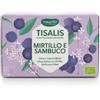 Neavita Tisalis Mirtillo e Sambuco Bio Infuso ad azione antiossidante e drenante, 15 filtri