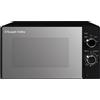 Russell Hobbs - Microonde manuale da 20 litri e 800 W, 5 livelli di potenza, timer integrato e funzione di sbrinamento, facile da pulire RHM2027B