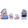 Epoch Sylvanian Families Calico Critters Famiglia Di Foche FS-51 Ufficiale Japan