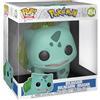 Funko POP! Games: Pokemon - 10 Inch Bulbasaur | Gadget Ufficiale Videogiochi - Personaggio in Vinile da Collezione - Idea Regalo Compleanno per Fan e Collezionisti