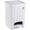 Stefanplast PATTUMIERA MARGHERITA 20LT QUADRA BIANCA