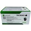 LEXMARK 708K 70C80K0 NERO TONER - 1000 PAGINE PER CS-310N