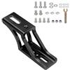 Honseadek Pieghevole Bike Front Carrier Block Adattatore Lega di Alluminio | lega di alluminio, maggiore robustezza, adatta per modelli Brompton, facile da installare, texture opaca elegante