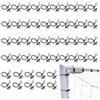 Generico Nets Ties 50 Piece 6 Heavy Duty Elastic Cords Provides A Secure Net Fasten | Goal Net Fastener Cord For Football Trampoline Training Exercise Hockey Flag Work Provides A Secure Net Fastening Cord And