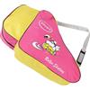 VILLFUL Borsa per Pattini a Rotelle Oxford Rosa Scomparti Multipli | Portatile e Facile da Pulire, per Pattini e Scarpe Rotelle, Riutilizzabile, Struttura a Strati Colore Casuale