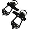 Generico Ice Cleats For Shoes - ABS Metal, 10-Tooth Winter Traction Spikes | Lightweight Adjustable Grippers, 1-Pair Shoe Traction for Snow and Ice, Suitable for Hiking, Climbing, Fishing, Running, Comm
