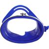 LALADEFIEE Maschera da Immersione a Lente Singola, Ampio Campo Visivo Blu | Lente Protettiva UV Trattamento Antiappannamento, Bordo Morbido in Silicone, per Mare e Relitti