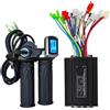 Generic 36V 48V 350W 18A E-Scooter Motore Brushless Regolatore di Onda Sinusoidale Display LCD della velocità dell'acceleratore for Triciclo Elettrico della Bicicletta Scooter