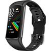 Bestinn Smart Watch Fitness Tracker con frequenza cardiaca 24/7, ossigeno nel sangue, monitoraggio della pressione sanguigna, monitoraggio del sonno, 120 modalità sportive, tracker di attività, contapassi