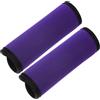 VANZACK 2 Pezzi Copertura Portatile per Bilanciere Fissaggio Facile, | Poliestere e Neoprene, Superficie Concava, Uso in Sala Pesi e Powerlifting, Chiusura a Strappo