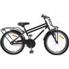 WERNBUPS Bicicletta per bambini da 12 pollici, per 2-4 anni, nera, con forcella in acciaio, cambio singolo e sistema frenante classico per una guida sicura