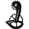 Ceramicspeed Accessorio Gabbia Cambio Ospw con Pulegge Carbonio, 11 Velocità, Nero Shimano 8000/9100, Taglia Unica