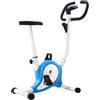 GBCDSWBR Cyclette con trasmissione a cinghia, monitor LCD, sella regolabile | Salvaspazio, forma ergonomica, pedali antiscivolo