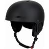 LOVIVER Casco con Paraorecchie Ventilato | Cinturino Regolabile, Casco da marchio Paraorecchie, per Sport Invernali, Sciatori, Snowboarder, Nero, S
