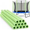 Generic 12 manicotti in schiuma per trampolino, imbottitura protettiva impermeabile per trampolino, adatto per tubi rotondi di diametro 2,5 cm-2,6 cm