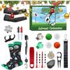 Frfik Calendario 'Avvento con palline da golf e tees, 24 giorni | Calendario del conto alla rovescia di Natale, per gli amanti del golf, per uomini, appassionati di golf, principianti, papà