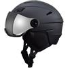 SheerFaring Casco da Marchio Visiera Resistente | Leggero, Casco da Snowboard con Visiera, Ventilato, per Sport Invernali, Snowboarder