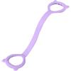 Generic Cordino elastico per l'allenamento Corda di tensione in silicone portatile | Fasce di allenamento di resistenza a 8 forme per l'allenamento Portatile, Allenamento muscolare, Donne, Uomini, Yoga