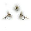Mosche Artificiali Massimo Clini Dun Variant Traditional Dry Fly - 5 mosche secche da pesca a mosca montate a mano su amo, Misura amo a scelta, per trota e temolo, Made in Italy