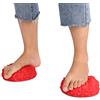 Generic Yoga Mezza Palla, Tappetino Esercizio PVC Durevole | Materiale atossico, elasticità fine, adatto ai bambini, uso ufficio