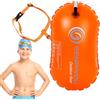 Generisch Boa galleggiante, leggera, ad alta visibilità, per | acque aperte, stile borsa impermeabile gonfiabile, aiuto per l'allenamento di nuoto per uomini e donne, piscina, lago