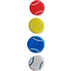 ULTECHNOVO 4 Pezzi per Racchetta da Tennis, Pallina Piatta | Silicone e Gel di Silice, Assorbimento Urti e Resistenza allo Strappo, per Allenamenti e Partite