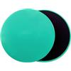 Frfik PP & EVA Slider Fitness Slider, 17 cm, 2 dischi scorrevoli per | allenamento | dischi fitness su entrambi i lati per tappeti, legno, piastrelle, yoga, pilates, home gym e allenamento core